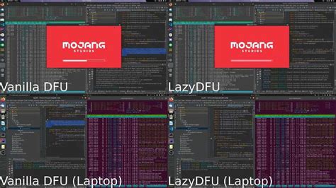 Lazy dfu forge  For the best performance & memory usage, I recommend using this mod with: lazydfu - Makes startup much faster by not loading DFU until needed, also saves on memory
